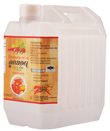 น้ำส้มสายชู 5% ตราลูกยอด 4,500 มล. | Rungroj Fish Sauce 